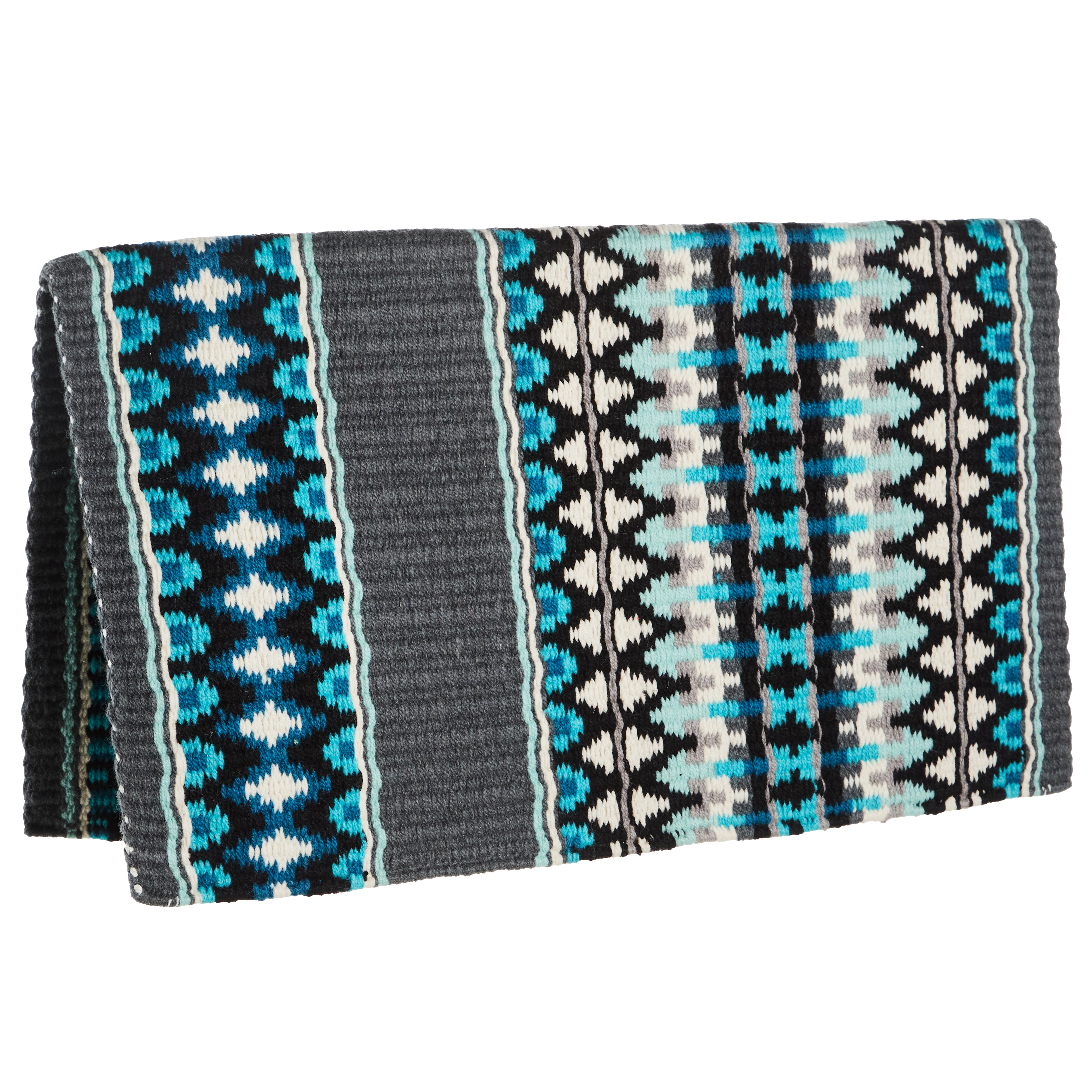 Double Arrow 40X34 New Zealand Wool Saddle Blanket - Mayatex