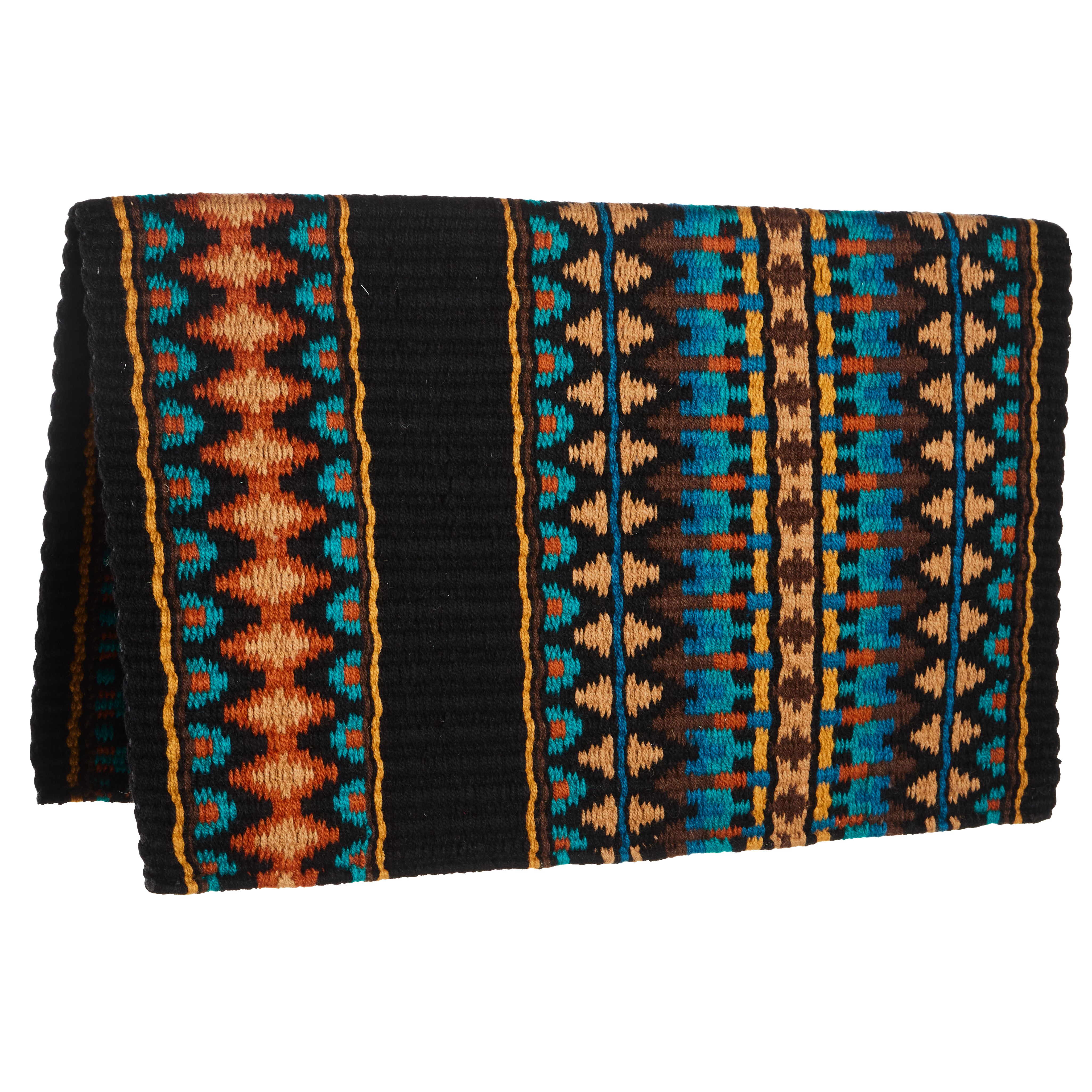 Double Arrow 40X34 New Zealand Wool Saddle Blanket - Mayatex
