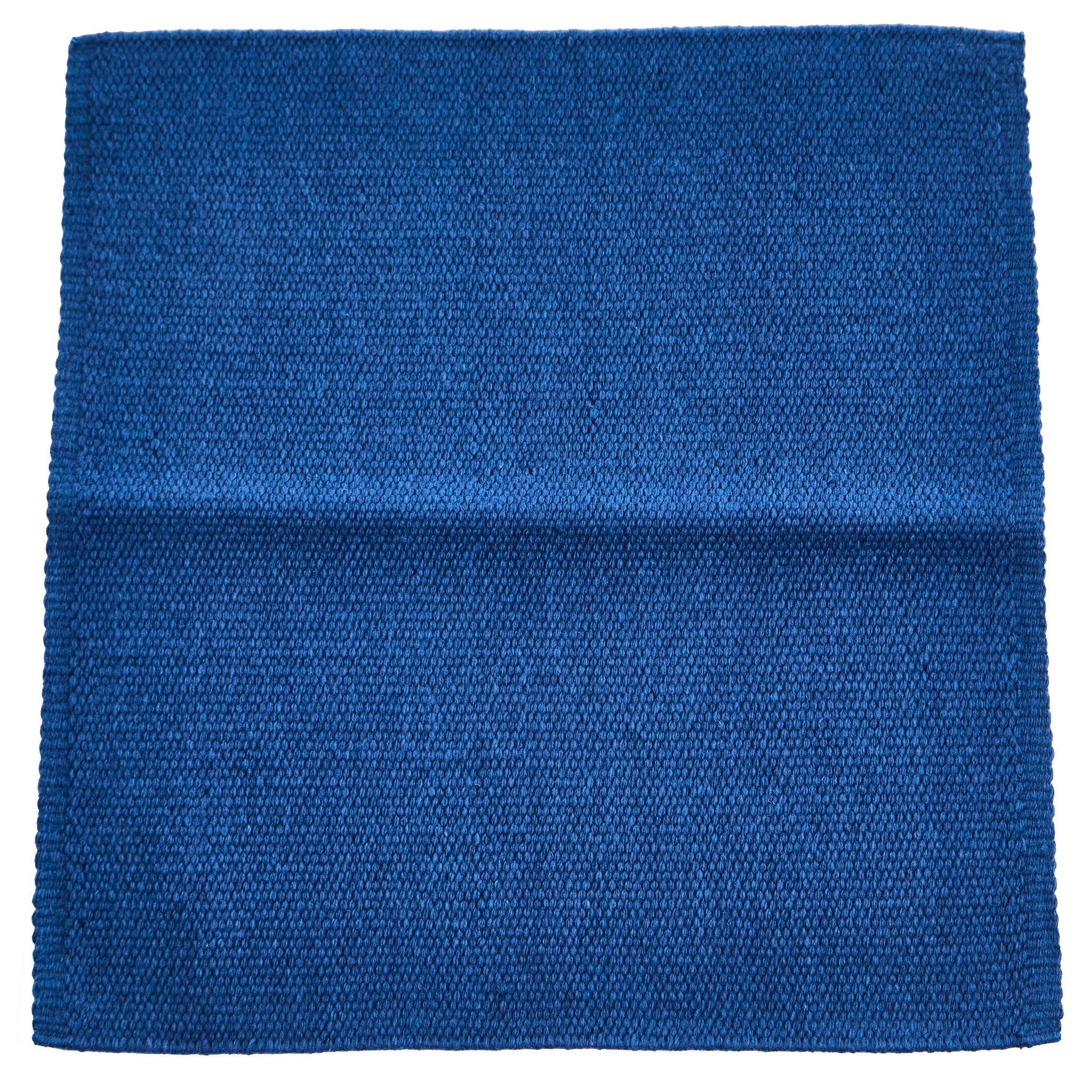 1314-95 San Juan Solid Slate Blue 36x34 New Zealand Wool Saddle Blanket - Mayatex
