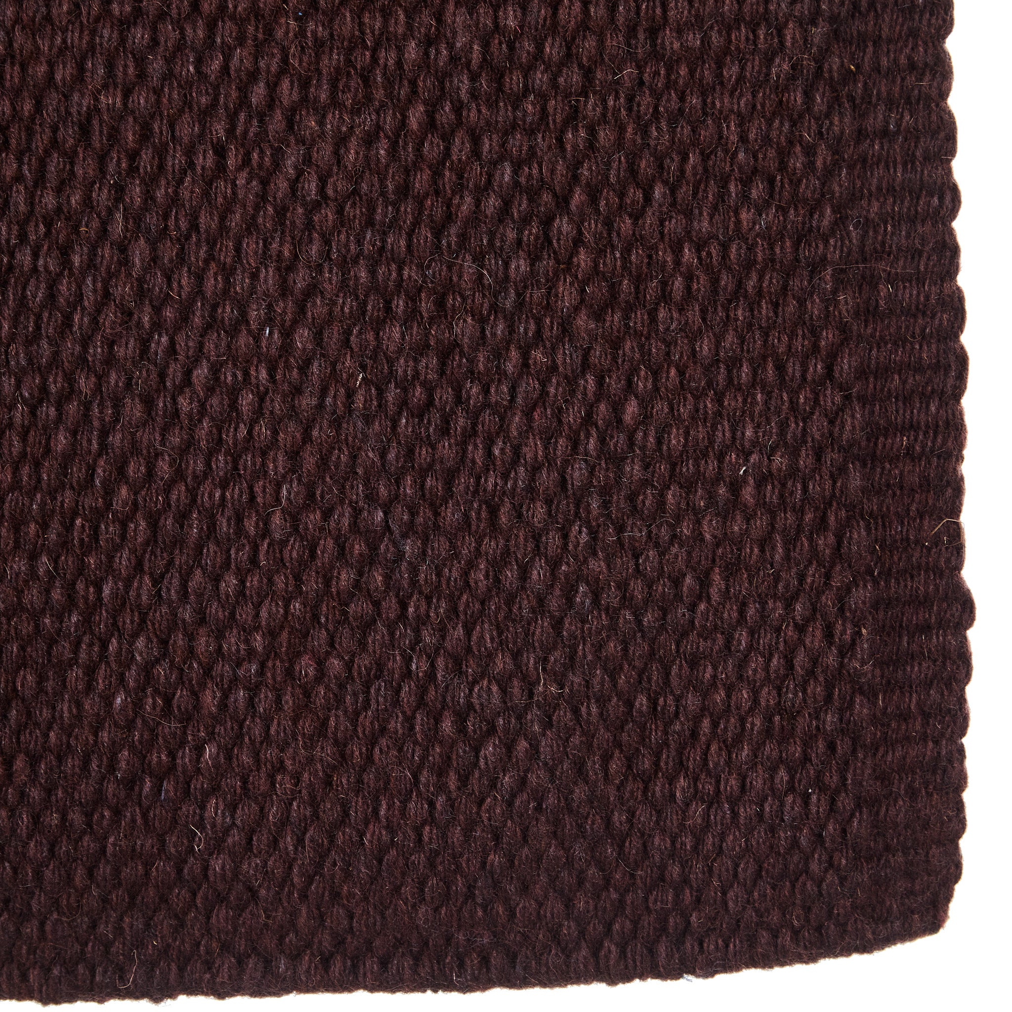 1314-96 San Juan Solid Expresso 36x34 New Zealand Wool Saddle Blanket - Mayatex