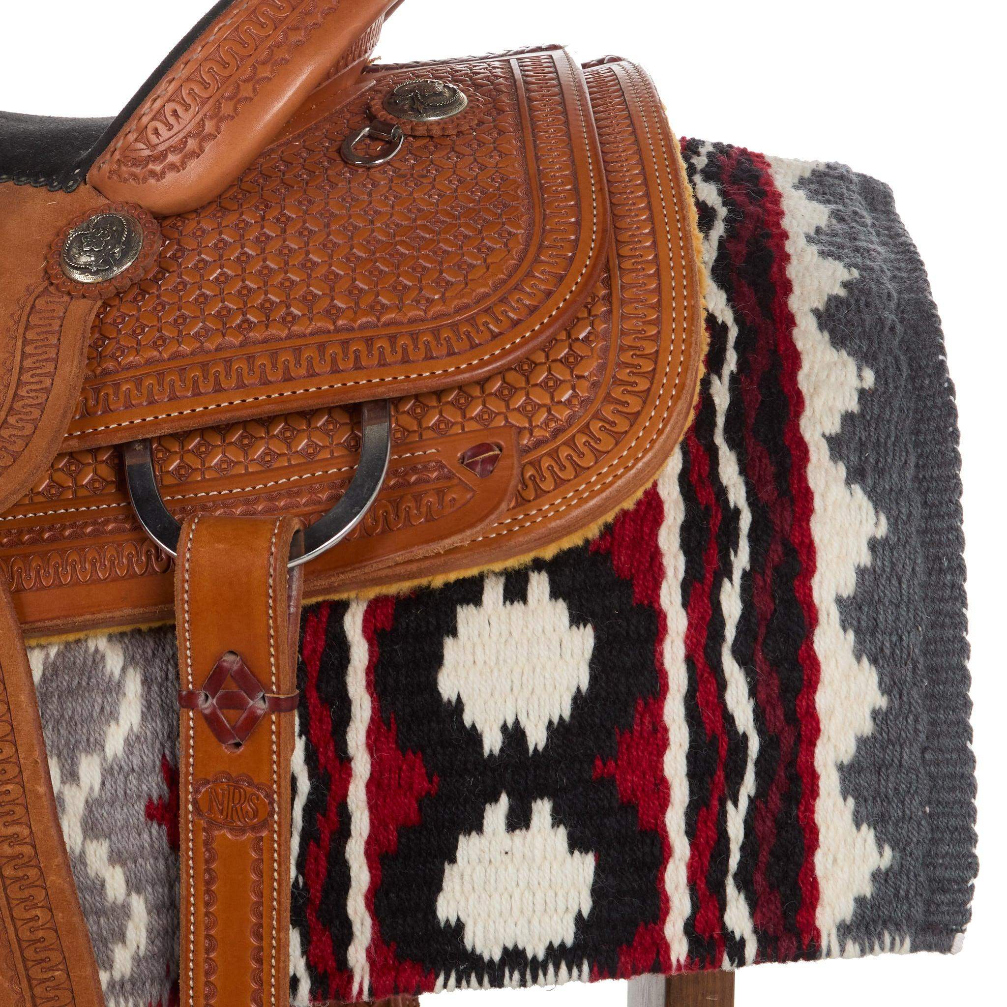Riverland 36x34 New Zealand Wool Saddle Blanket - Mayatex