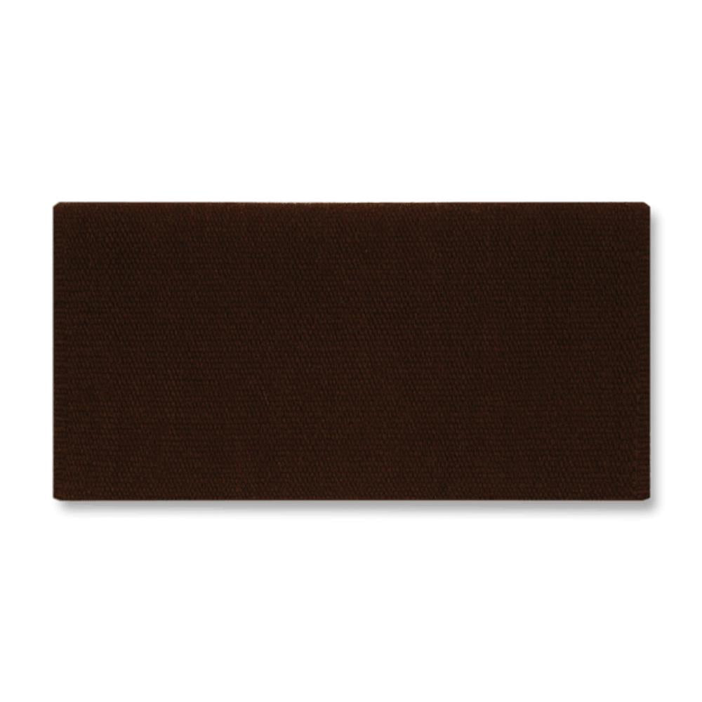 1314-25 San Juan Solid Chestnut Brown 36x34 New Zealand Wool Saddle Blanket - Mayatex