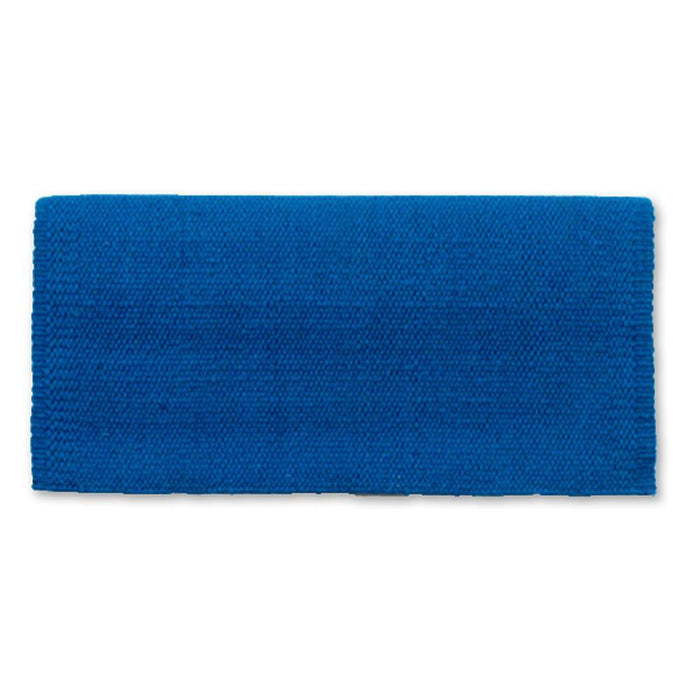 San Juan 34X30 Royal Blue New Zealand Wool Saddle Blanket