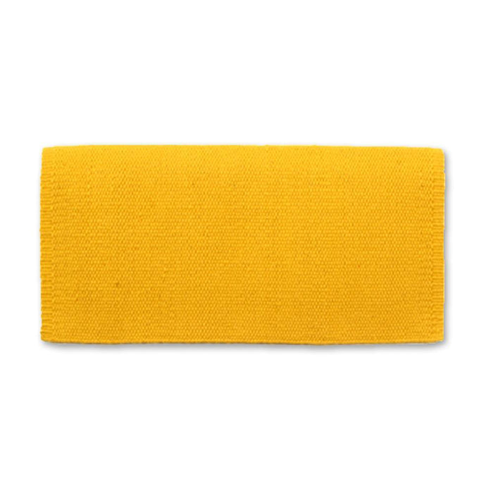 San Juan 34X30 Yellow New Zealand Wool Saddle Blanket