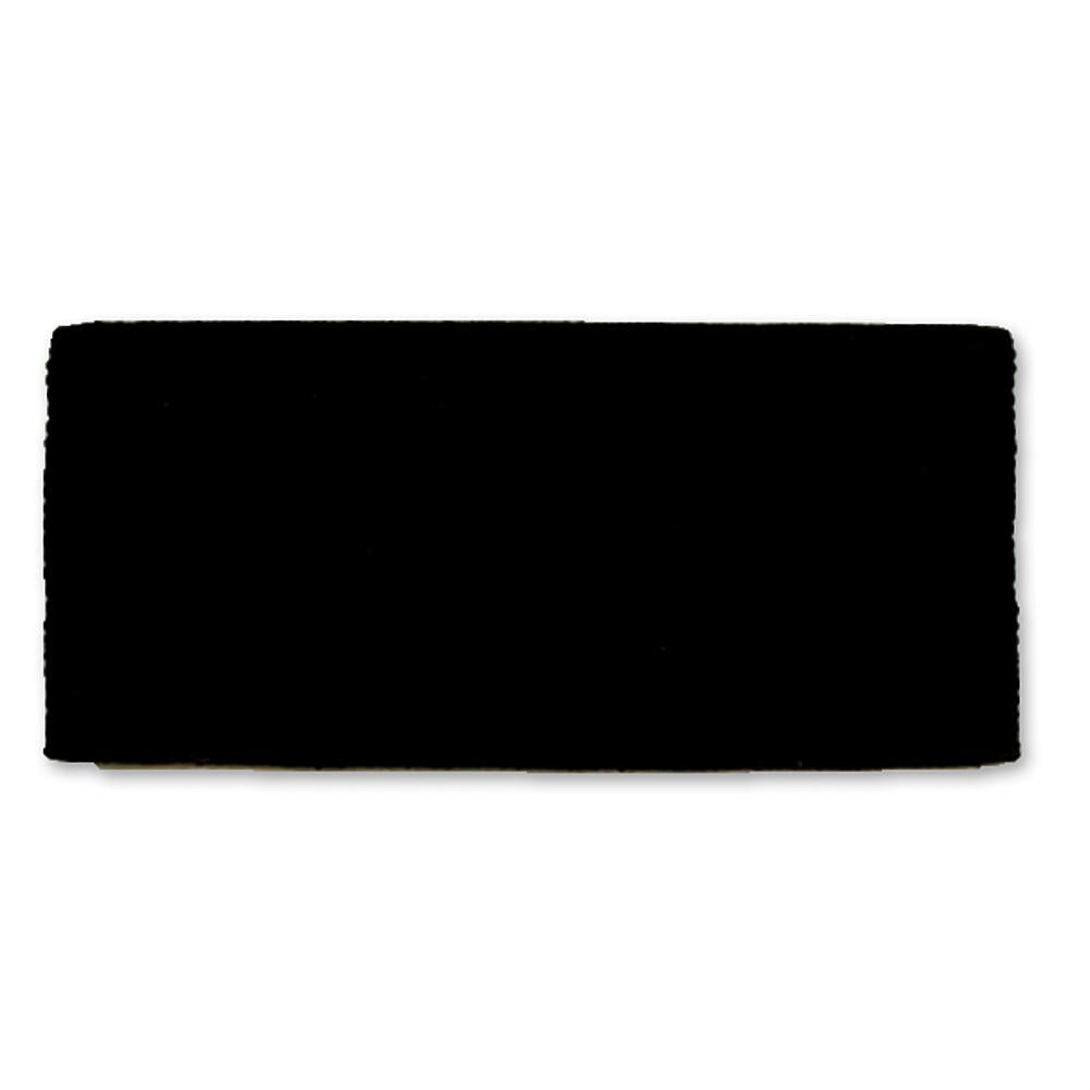 1314C-18 San Juan Solid Black 38x34 New Zealand Wool Saddle Blanket - Mayatex