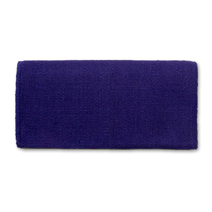 San Juan 38X34 Show Purple New Zealand Wool Saddle Blanket