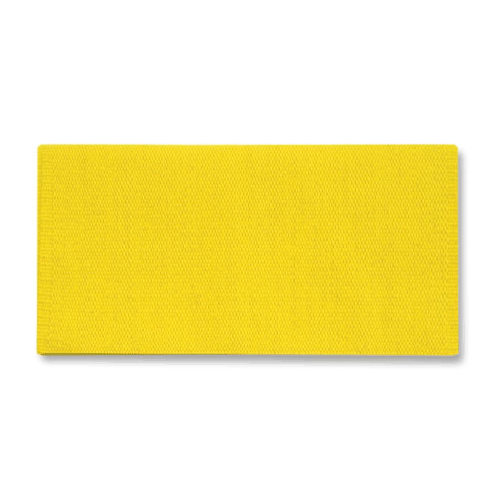 1314C-86 San Juan Solid Buttercup 38x34 New Zealand Wool Saddle Blanket - Mayatex