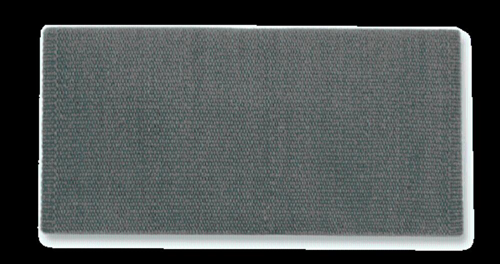 1314-93 San Juan Solid Charcoal 36x34 New Zealand Wool Saddle Blanket - Mayatex