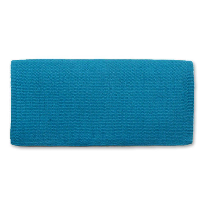 San Juan Solid Soft Turquoise Lightweight Saddle Blanket  SOFTTURQ