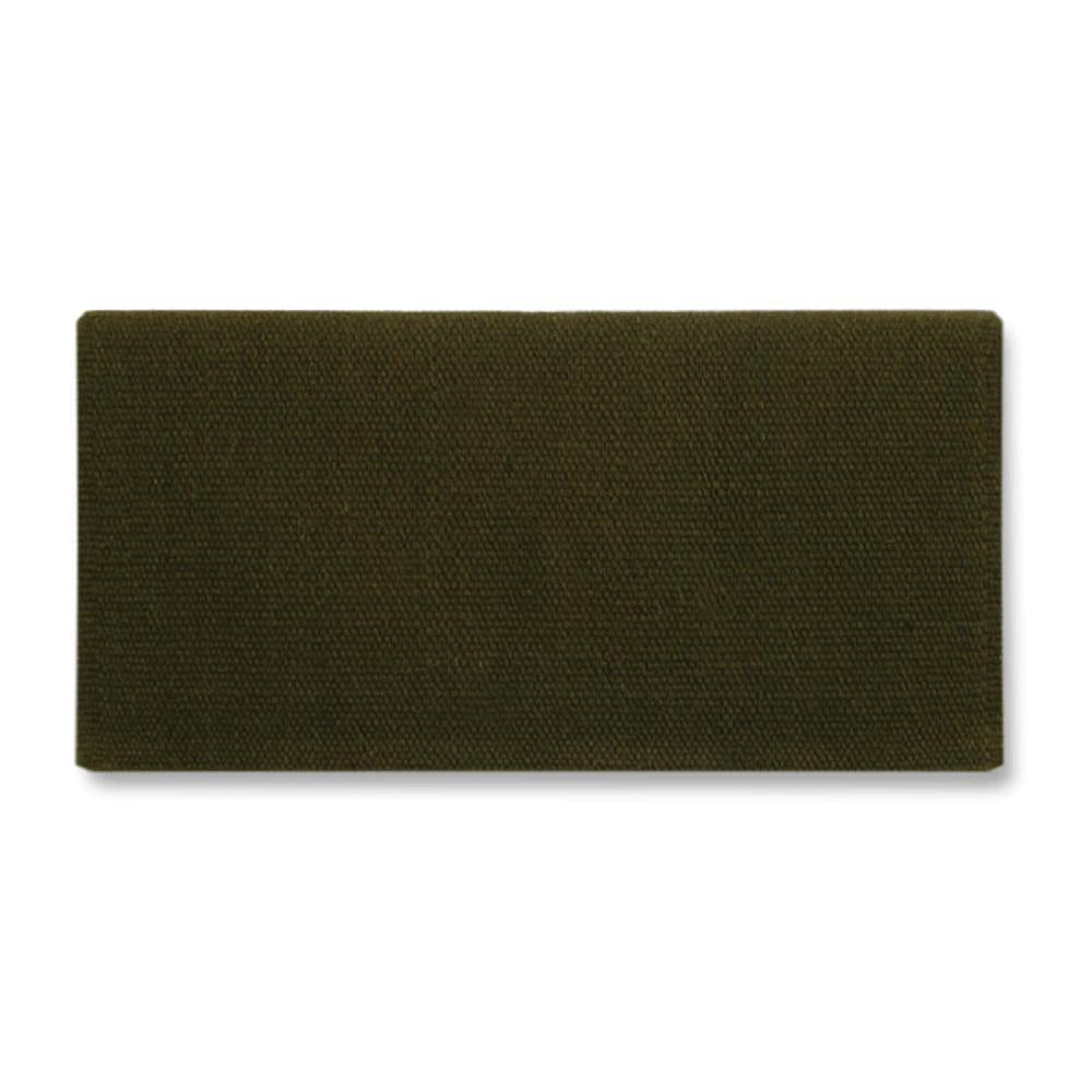 1314-39 San Juan Solid Dark Olive 36x34 New Zealand Wool Saddle Blanket DARKOLIVE - Mayatex