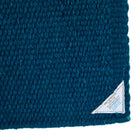 1314C-100 San Juan Solid Ocean Blue 38x34 New Zealand Wool Saddle Blanket - Mayatex