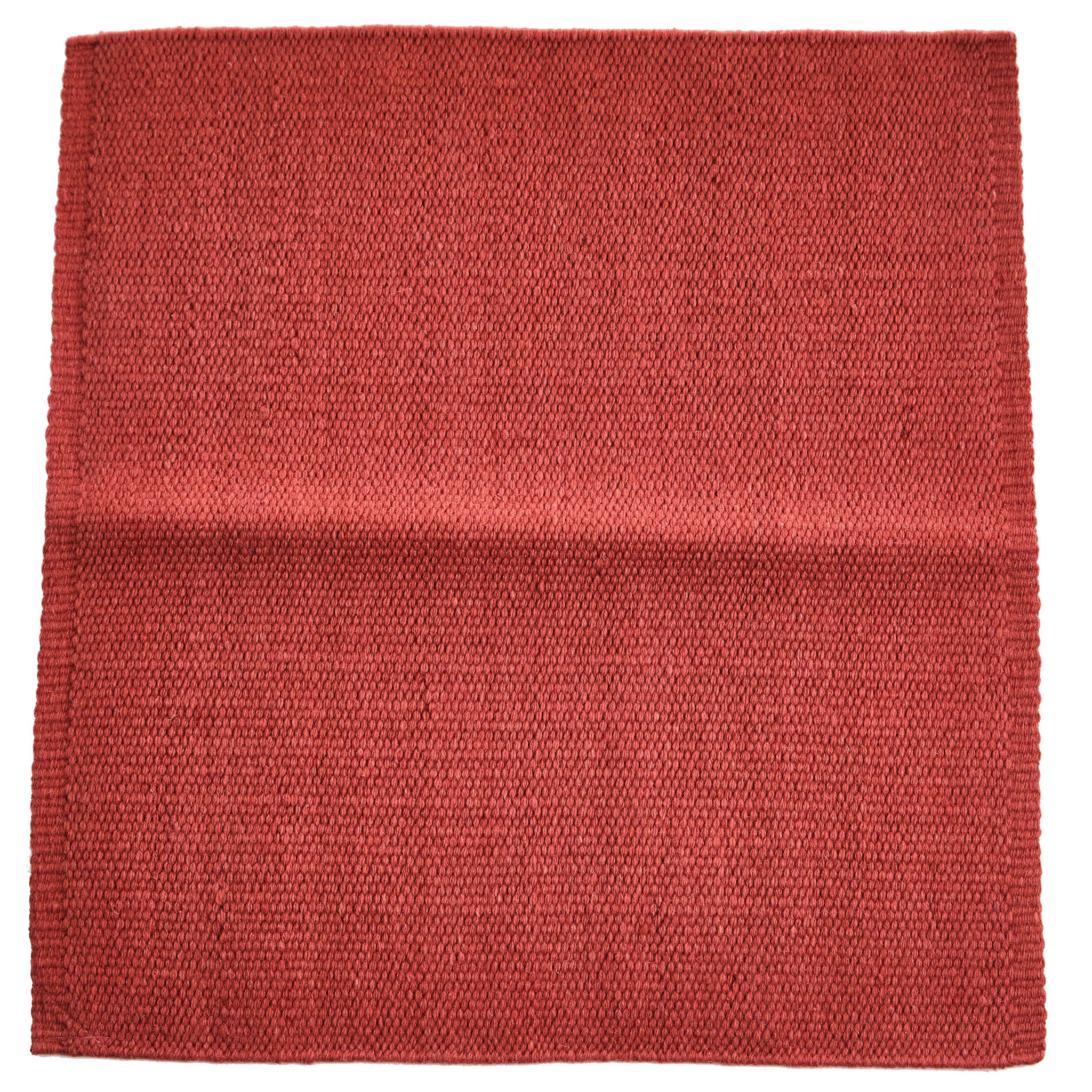 1314-94 San Juan Solid Tabasco 36x34 New Zealand Wool Saddle Blanket - Mayatex