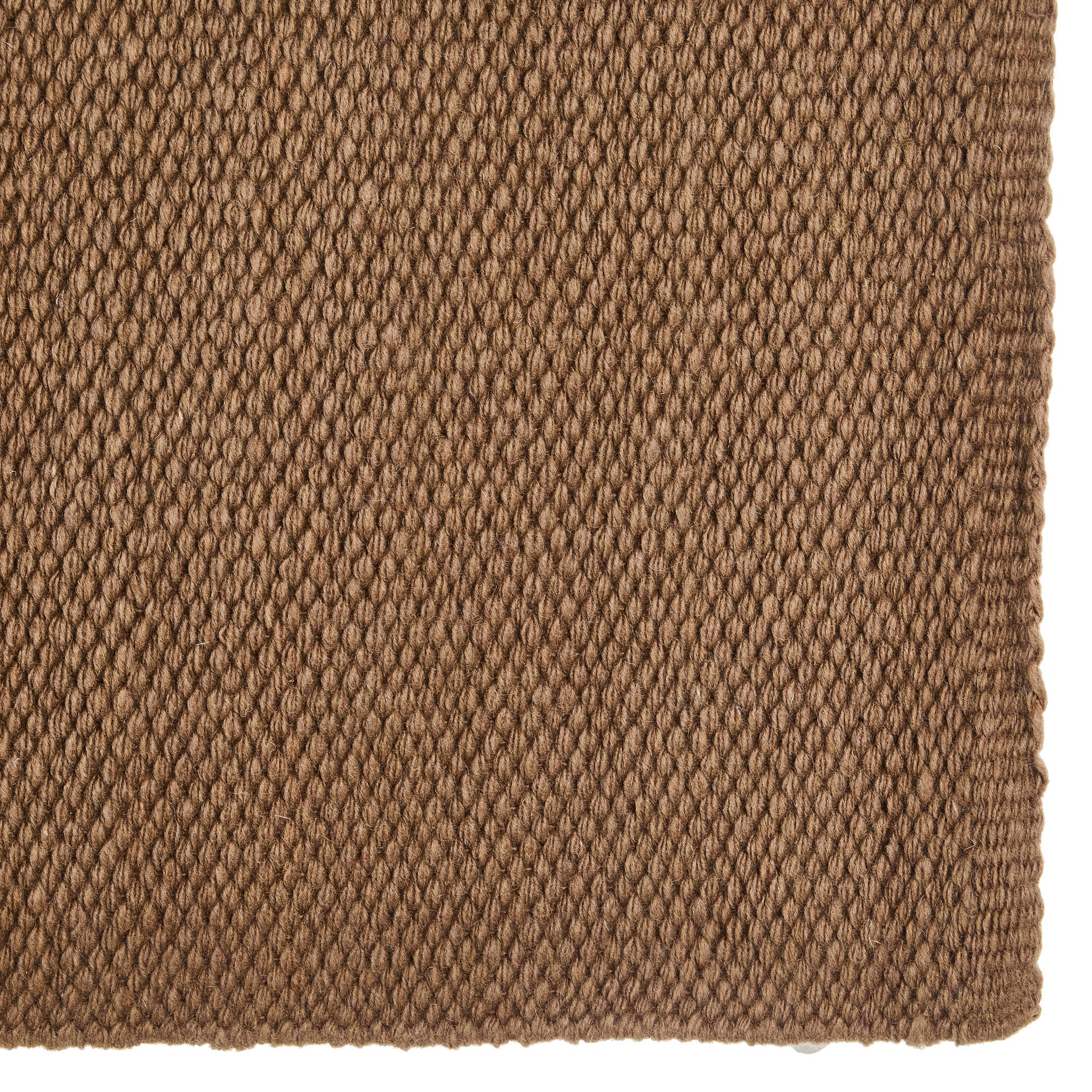 1314-97 San Juan Solid Raw Umber 36x34 New Zealand Wool Saddle Blanket - Mayatex