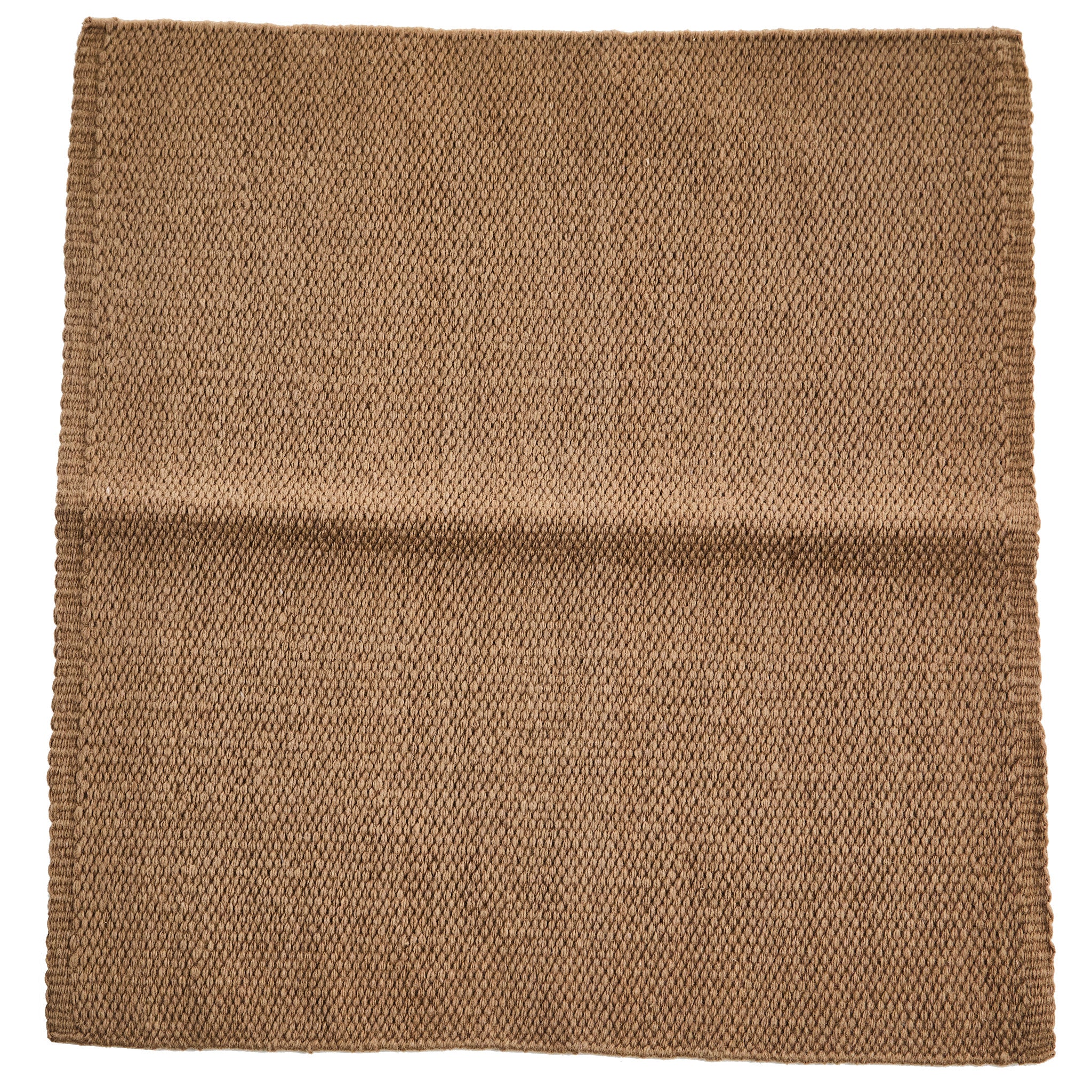 1314-97 San Juan Solid Raw Umber 36x34 New Zealand Wool Saddle Blanket - Mayatex