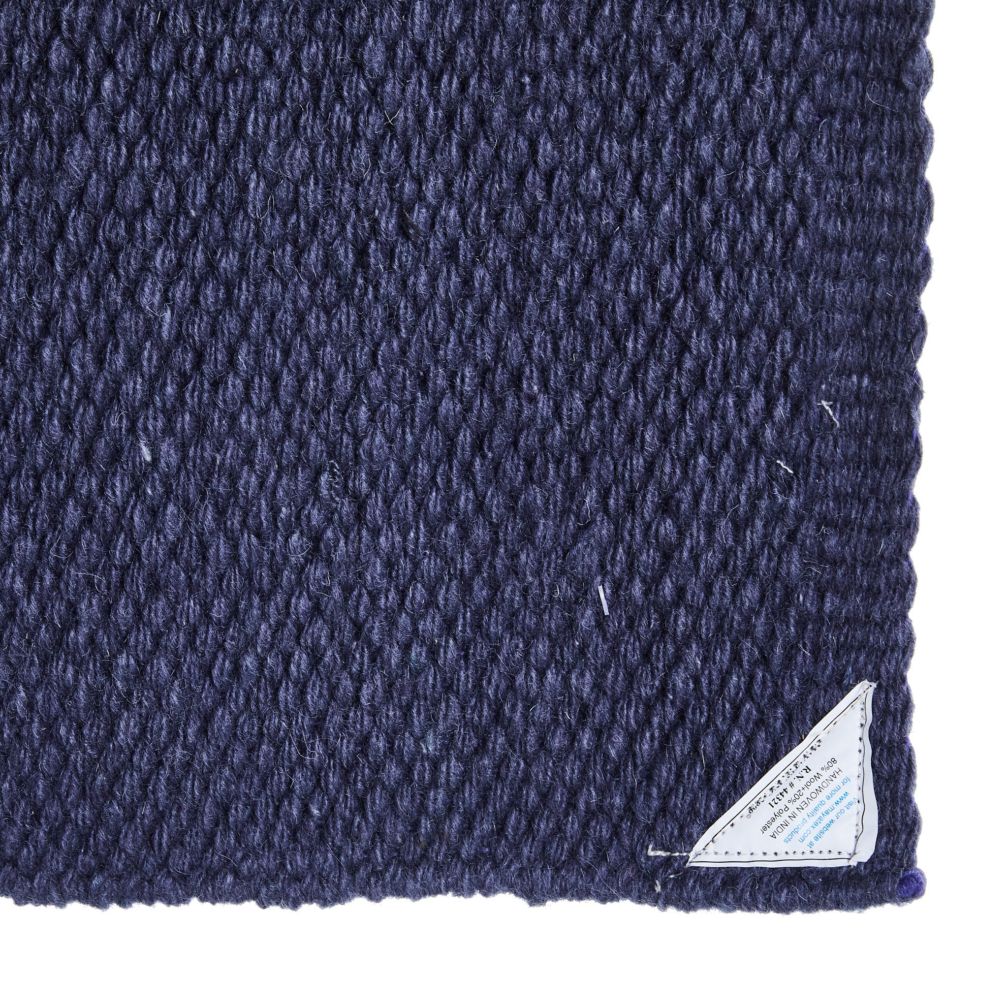 1314-98 San Juan Solid Cadet 36x34 New Zealand Wool Saddle Blanket - Mayatex