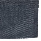 1314C-93 San Juan Solid Charcoal 38x34 New Zealand Wool Saddle Blanket - Mayatex