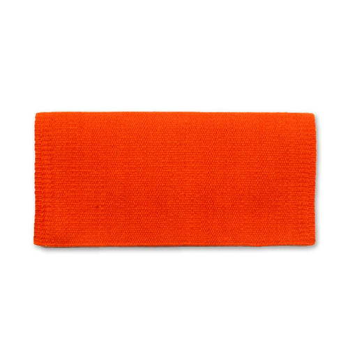 Mayatex  San Juan 34X30 Tangerine Orange New Zealand Wool Saddle Blanket