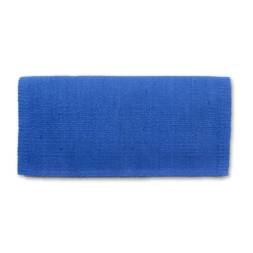 Mayatex  San Juan 38X34 Periwinkle Blue New Zealand Wool Saddle Blanket