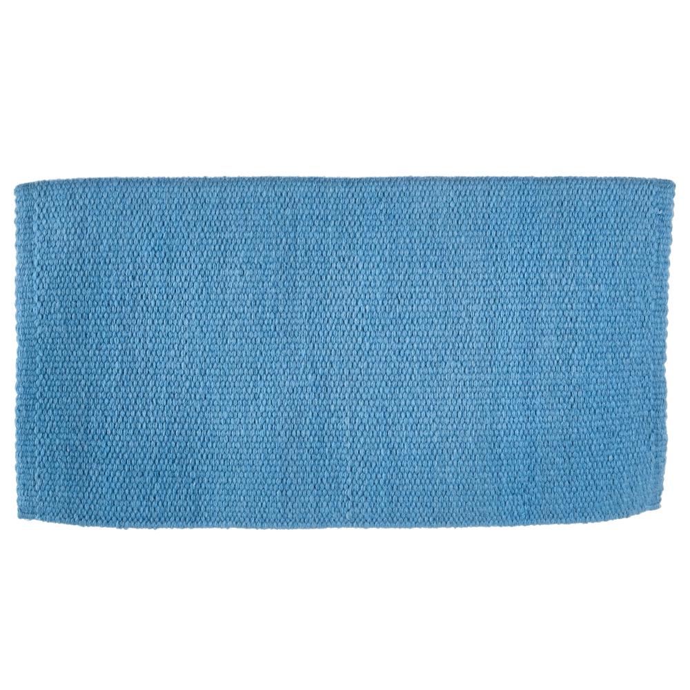 1314-99 San Juan Solid Niagara 36x34 New Zealand Wool Saddle Blanket - Mayatex