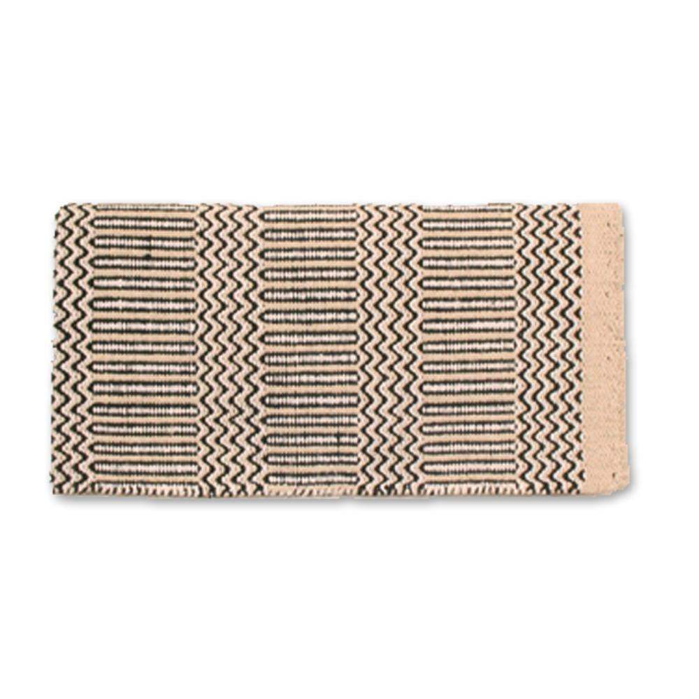 Sand Double Weave 32x64 Acrylic Blend Saddle Blanket