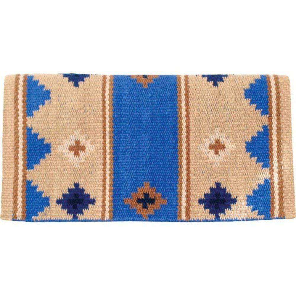 High Point Apache New Zealand Wool Saddle Blanket Sand Slate — Mayatex