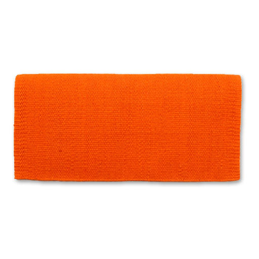 Mayatex  San Juan Solid Orange Lightweight Saddle Blanket  ORANGE